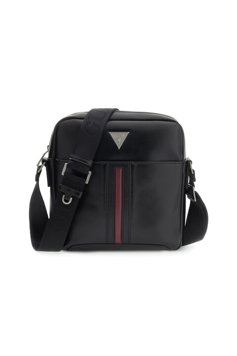 Erkek Torino Çapraz Askılı Çanta - Siyah - Guess