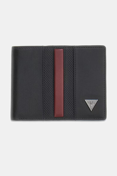 Erkek Torino Deri Cüzdan - Siyah - Guess