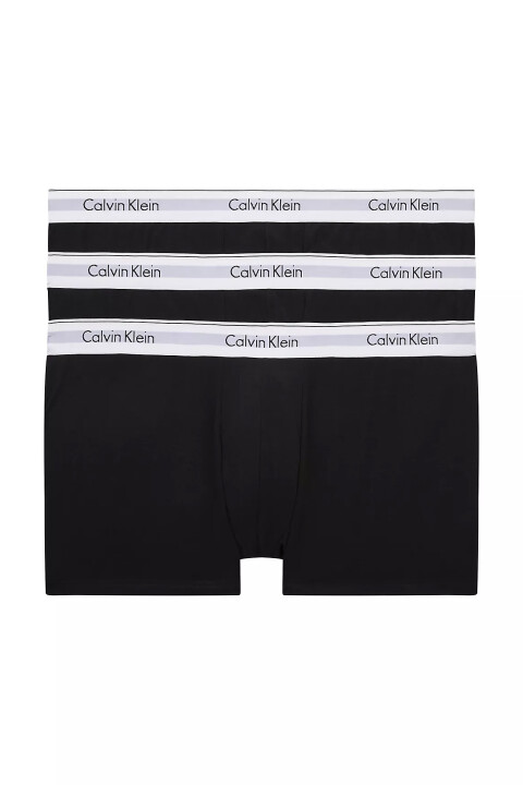 Erkek Trunk 3'Lü Boxer - Siyah 