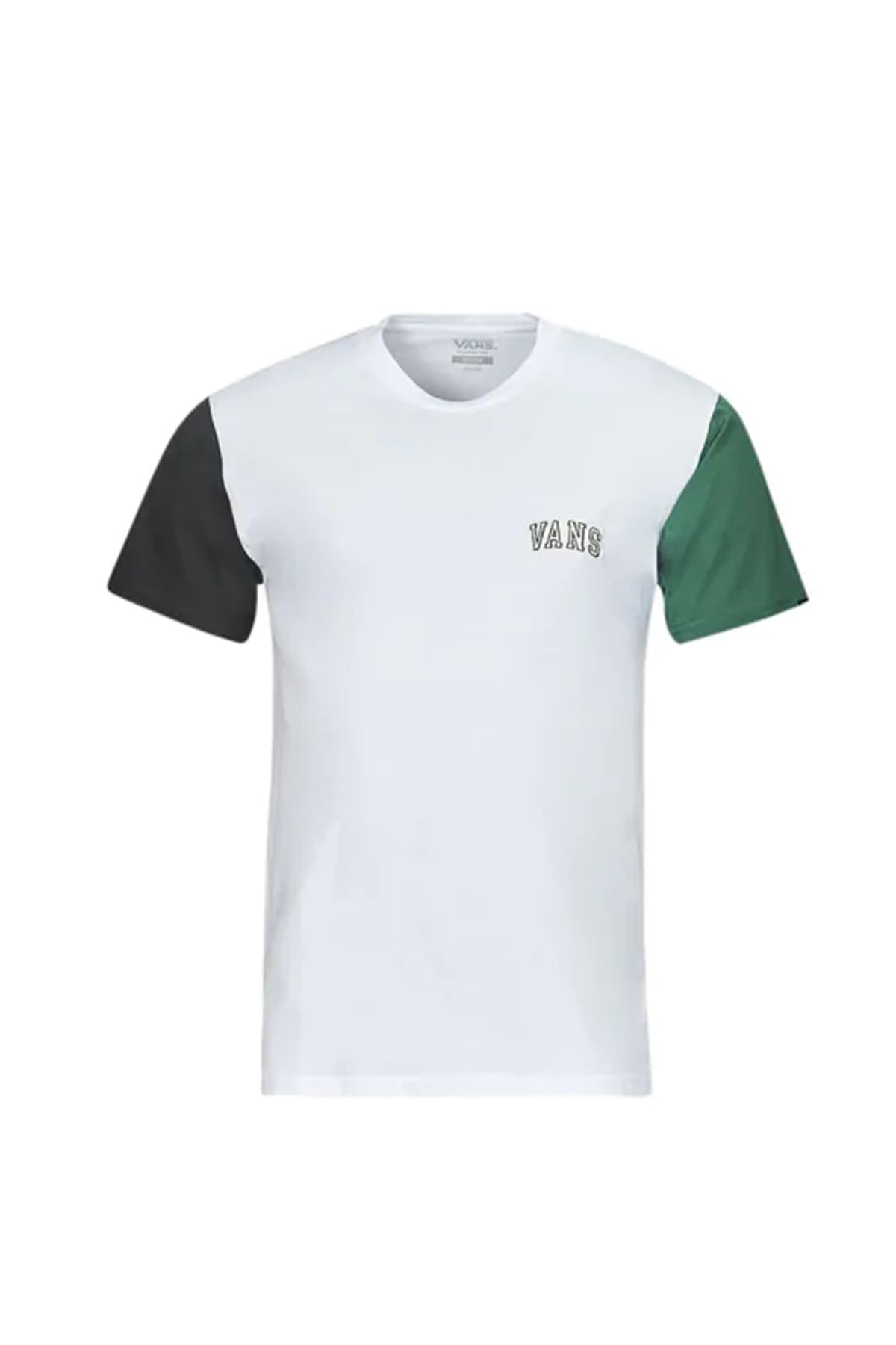 Vans Erkek Vans Colorblock Versity Ss T-Shirt - Beyaz
