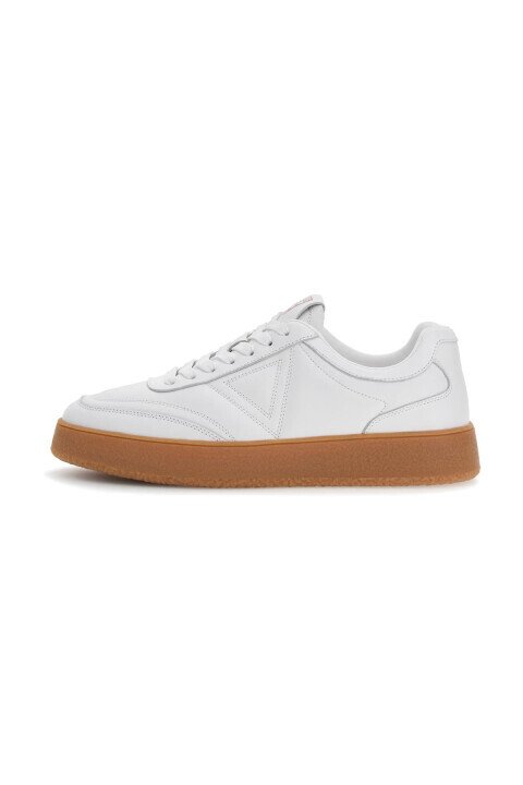 Erkek Wimoh Deri Sneaker - Beyaz - Guess