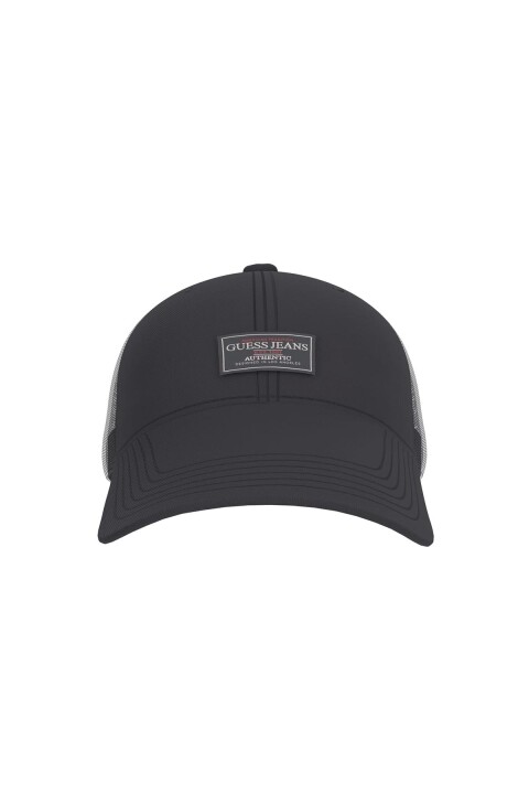 Erkek X Gj Vintage Trucker Şapka - Siyah - Guess