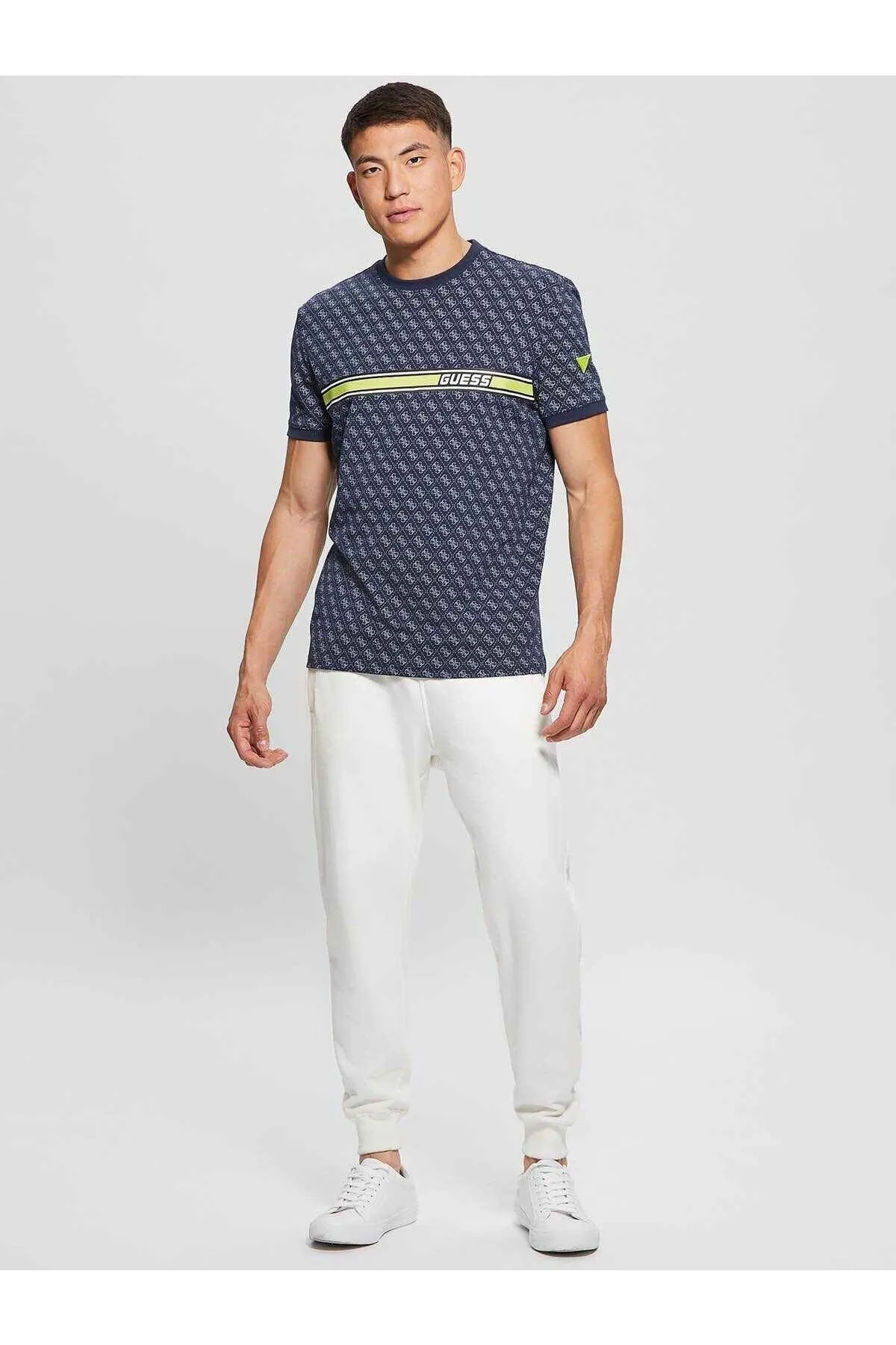 Jamey Erkek Regular Fıt T-Shırt-Lacivert 