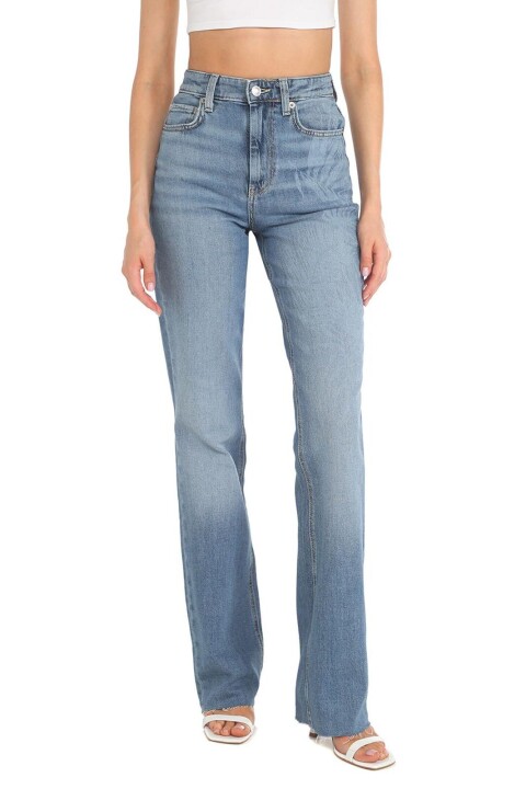 Kadın Guess 80S Jean Pantolon - Mavi - Guess