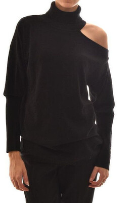 Kadın Guess Uzun Kollu Spor Bluz - Siyah - Guess