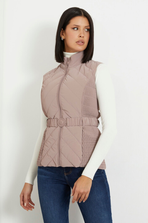 Kadın Kemerli Şişme Yelek - Guess