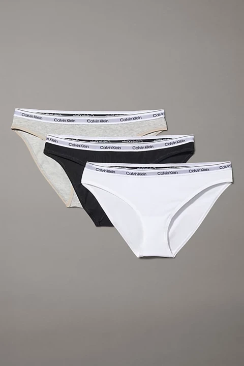 Kadın 3'Lü Paket Düşük Bel Bikini Külotü - Multi - Calvin Klein