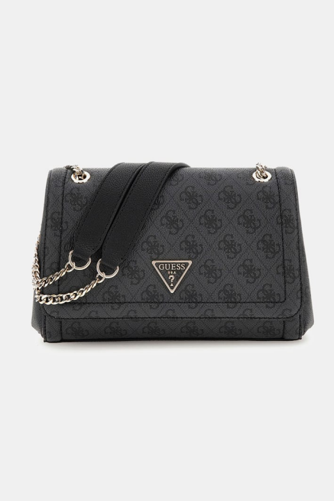 Kadın 4G Logolu Noelle Çapraz Çanta - Siyah 