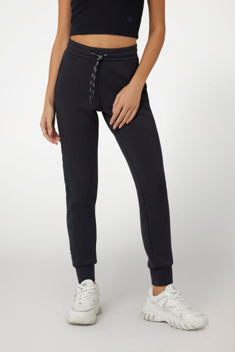 Kadın Allie Aktif Regular Fit Scuba Eşofman Altı - Siyah 