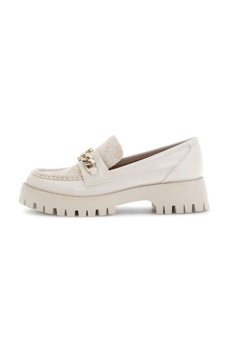 Kadın Almer Loafer - Krem - Guess