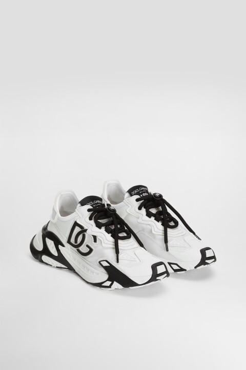 Kadın Aplike Logolu Chunky Tabanlı Sneakers - Beyaz - Dolce&gabbana