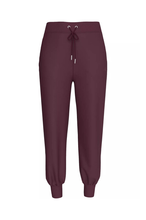 Kadın Archive Logo French Terry Slim Eşofman Altı - Mürdüm - Calvin Klein