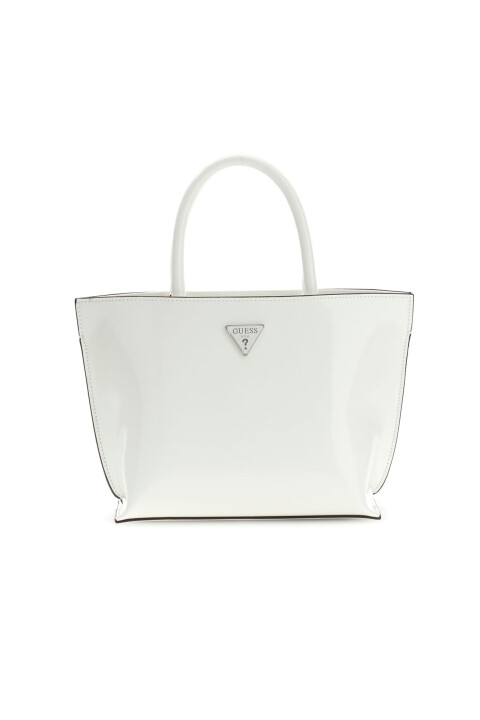 Kadın Arnela Tote El Çantası - Parlak Beyaz 