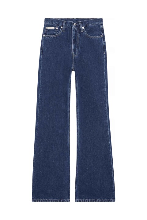 Kadın Authentic Jeans Pantolon - Mavi - Calvin Klein