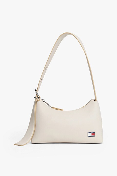 Kadın Baget Omuz Çantası - Kırık Beyaz 