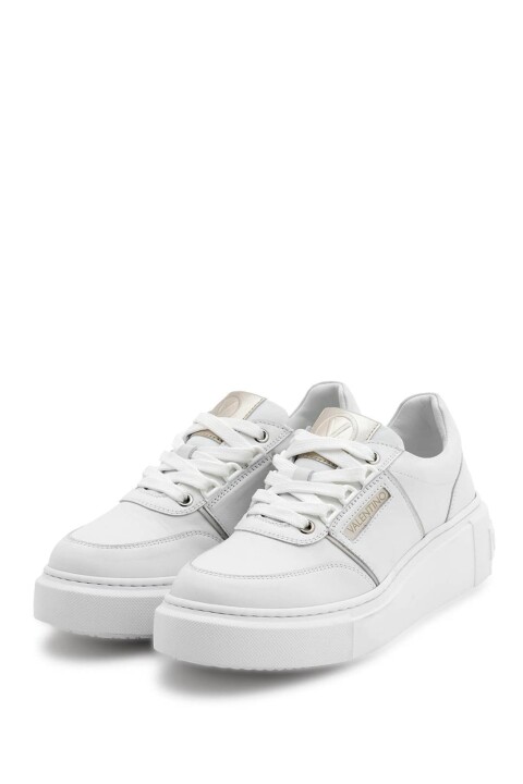 Kadın Baraga Lace-Up Bağçıklı Sneakers - Beyaz - Valentino