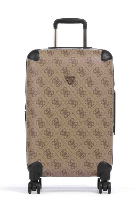 Kadın Berta Orta Boy Valiz - Kahverengi - Guess