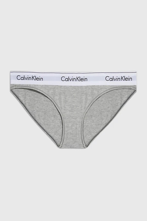 Kadın Bikini Külotu Modern Pamuk - Gri - Calvin Klein