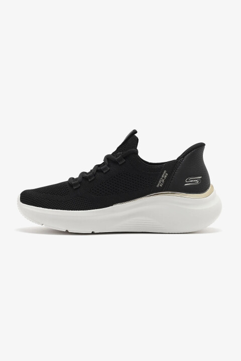 Kadın Bobs B Love-true Delight Kolay Giyilebilir (Slip-ins) Spor Ayakkabı - Siyah - SKECHERS