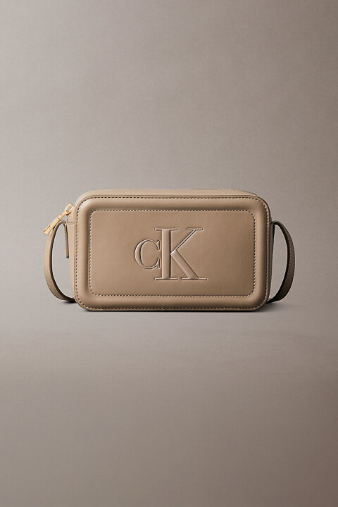 Kadın Bold Ck Camera Bag Omuz Çantası - Bej 