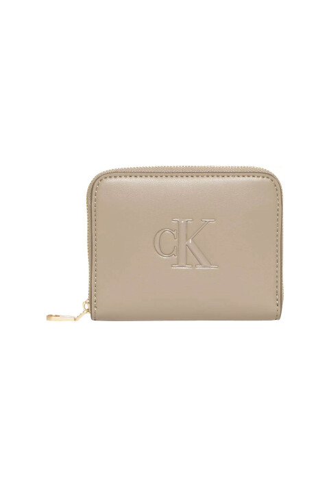 Kadın Bold Ck Medium Fermuarlı Around Cüzdan - Calvin Klein