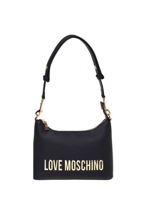 Kadın Bold Love Omuz Çantası - Siyah - Love Moschino