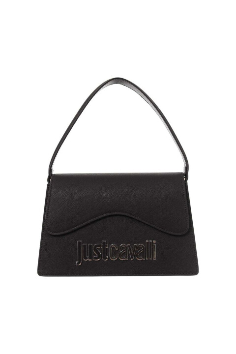 Kadın Borsa a Spalla Logolu El Çantası - Siyah - Just Cavallı