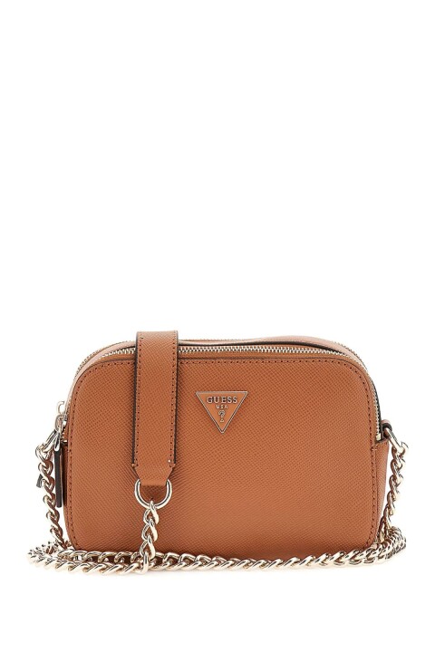 Kadın Bramina Çapraz Askılı Çanta - Kahverengi 