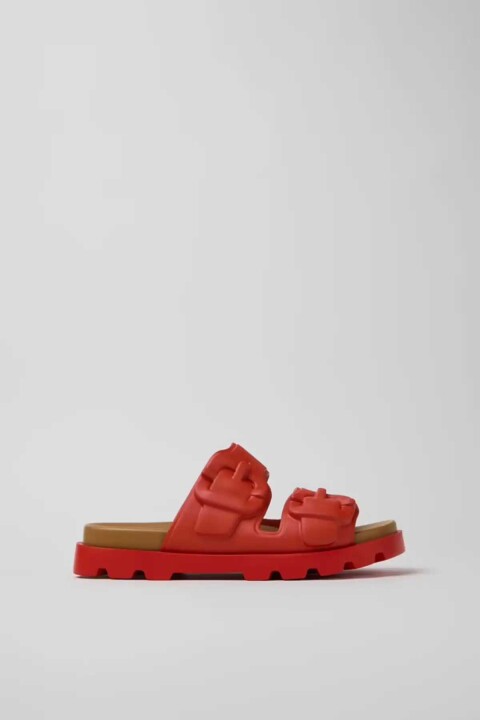 Kadın Brutus Sandalet - Kırmızı - Camper