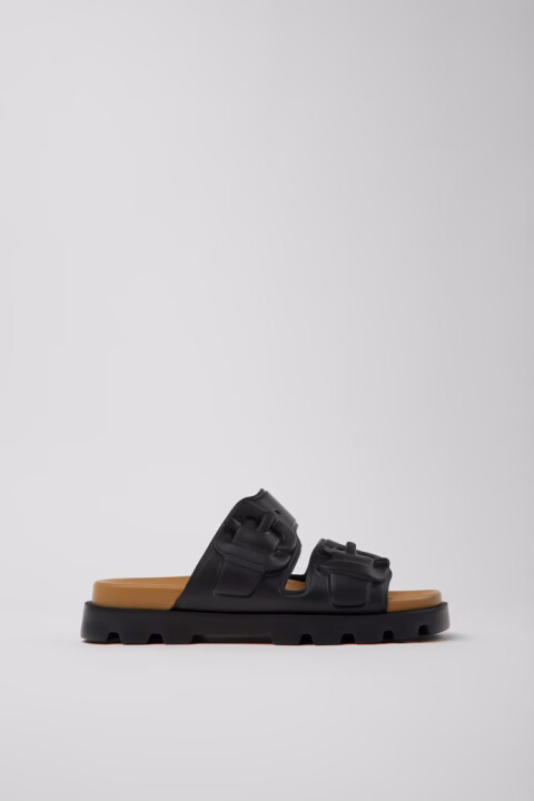 Kadın Brutus Terlik - Siyah - Camper