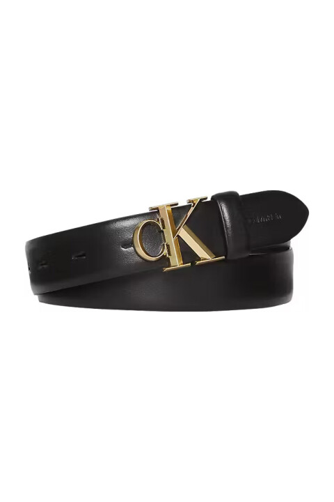 Kadın Buckle 30 Mm Logo Tokalı Kemer - Siyah - Calvin Klein