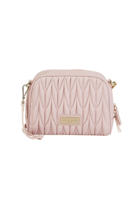 Kadın Camera Bag Çapraz Çanta - Pudra 