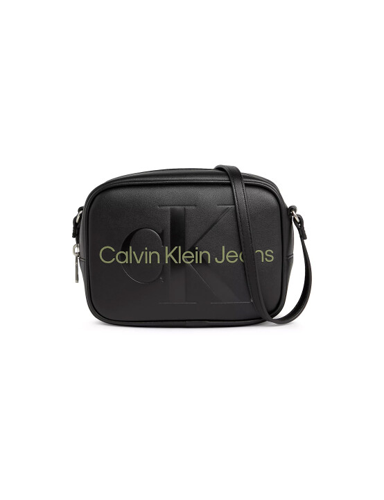 Kadın Camera Bag Omuz Çantası-Siyah 