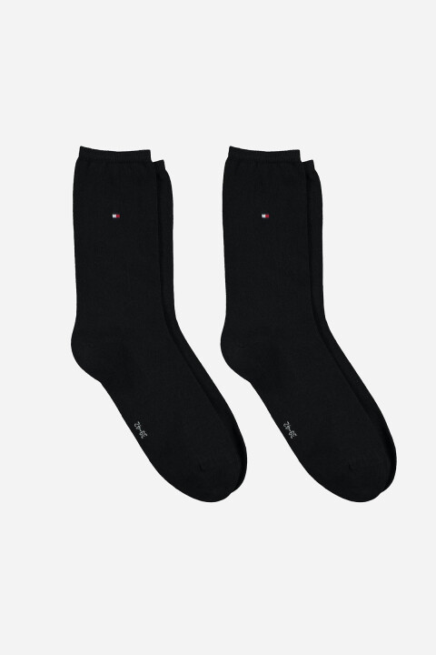 Kadın Casual Çorap 2'li Paket - Siyah - Tommy Hilfiger