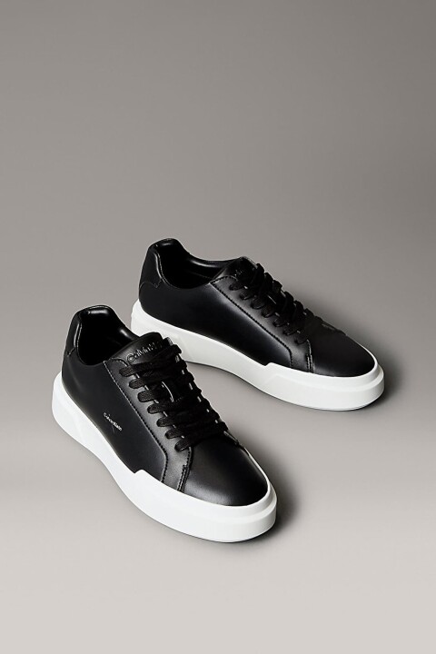 Kadın Chunky Cupsole Kalın Tabanlı Sneakers - Siyah 