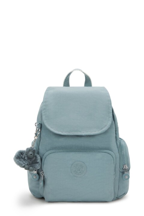 Kadın City Zip Mini Basic Sırt Çantası - Mavi - Kipling