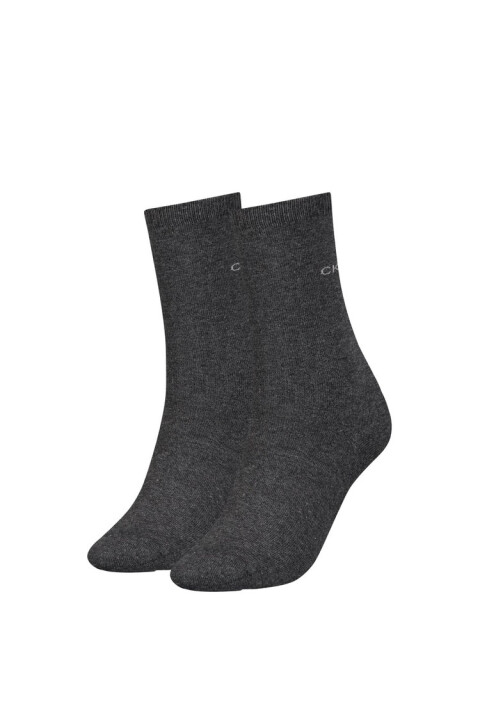 Kadın Ck 2'li Çorap - Gri - Calvin Klein