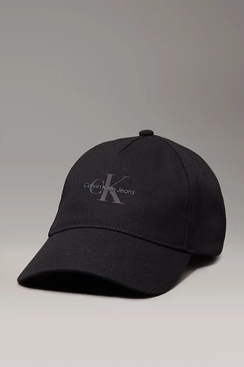 Kadın Ck Baskı Logo Şapka - Siyah - Calvin Klein
