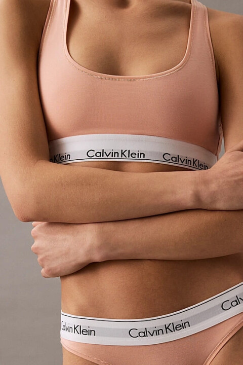 Kadın Ck Bralet Sütyen - Pembe - Calvin Klein