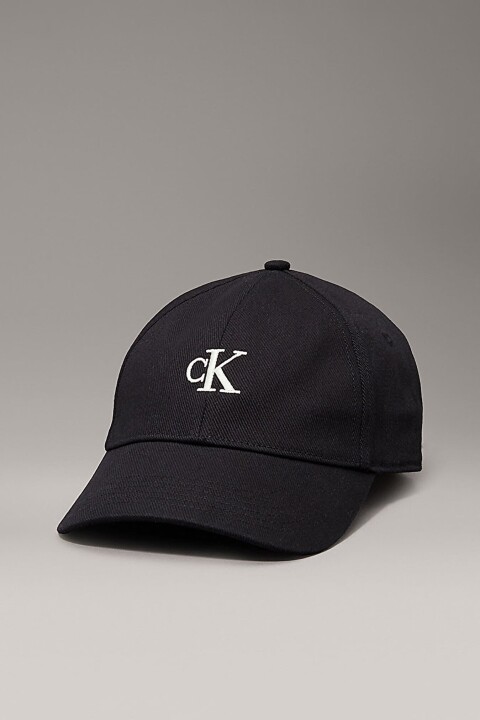 Kadın Ck İşlemeli Baseball Şapka - Siyah - Calvin Klein