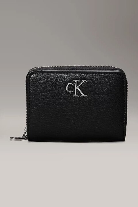 Kadın Ck Mini Cüzdan - Siyah 