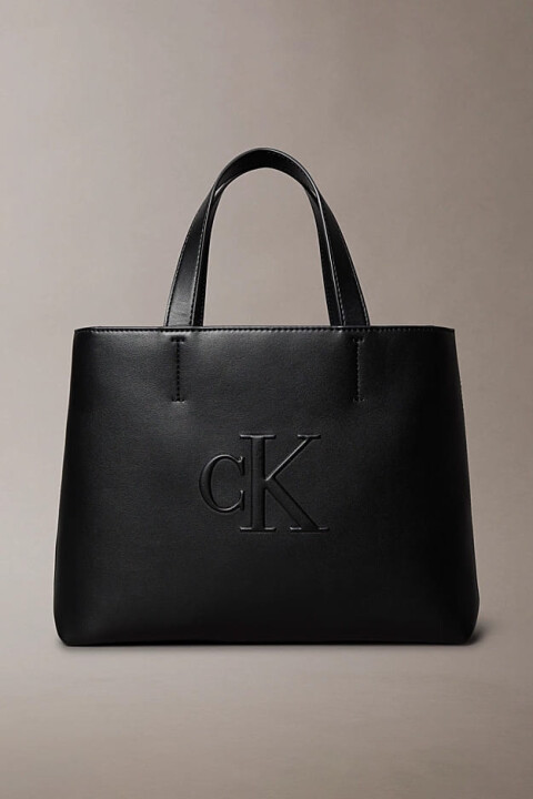 Kadın Ck Mini Tote Çanta - Siyah 
