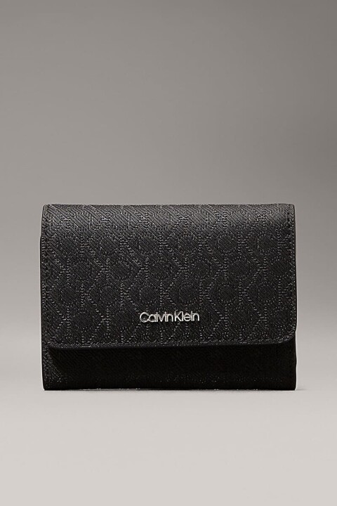 Kadın Ck Must Small Trifold Cüzdan - Siyah - Calvin Klein