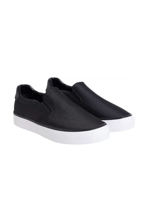 Kadın Ck Vulc Slip On Jacq Sneakers - Siyah - Calvin Klein