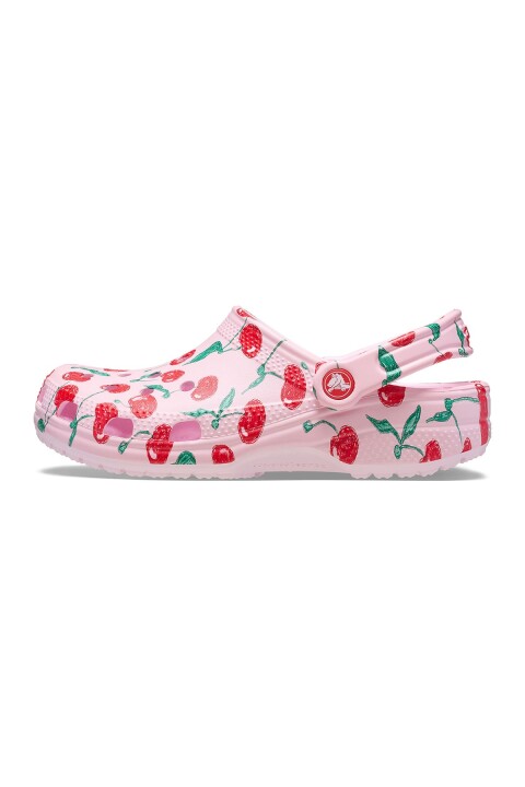 Kadın Classic Fresh Fruits Clog Terlik - Pembe - Crocs