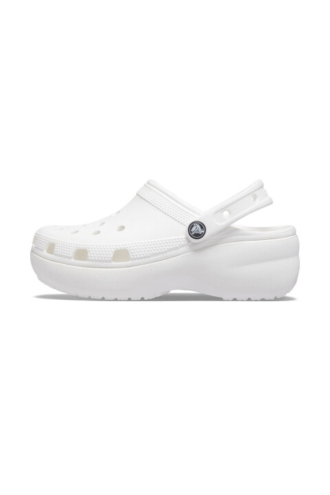 Kadın Classic Platform Clog W Terlik - Beyaz - Crocs