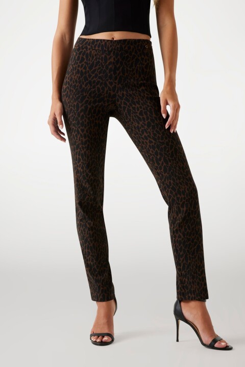 Kadın Creta Slim Fit Pantolon - Çok Renkli - Guess