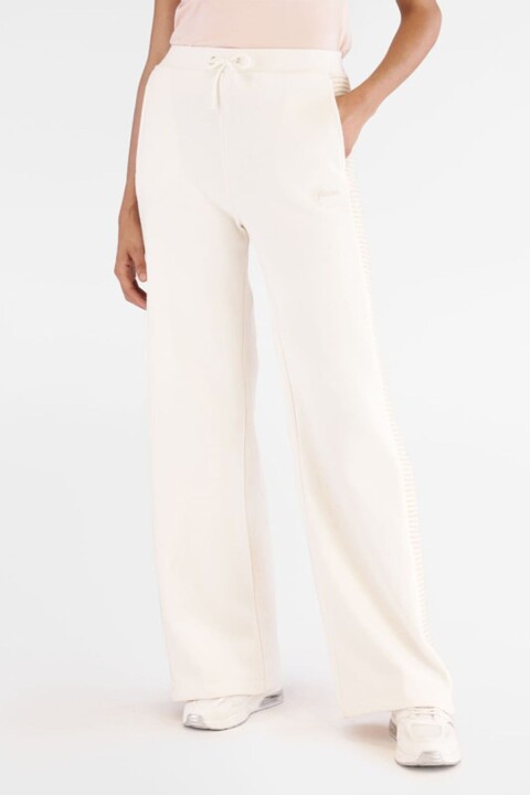 Kadın Dora Aktif Palazzo Fit Eşofman Altı - Beyaz - Guess
