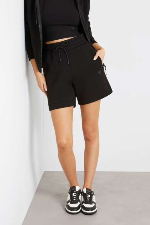 Kadın Elly Scuba Şort - Siyah - Guess