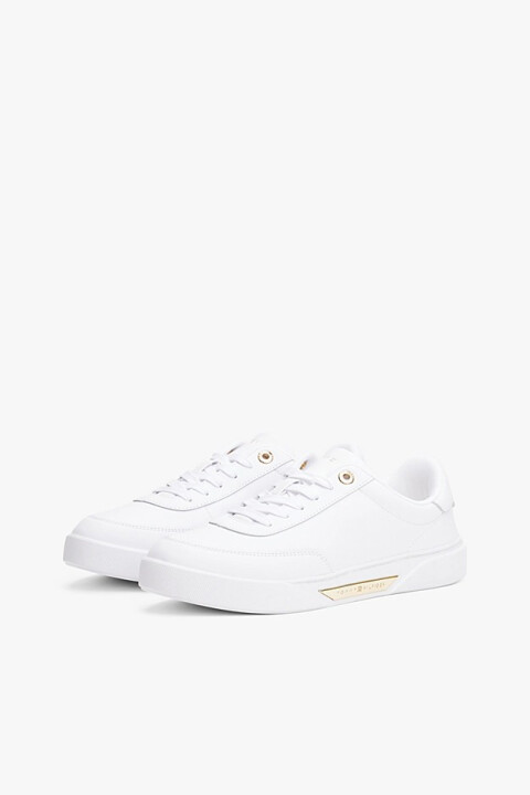 Kadın Essential Chic Court Sneaker - Beyaz 
